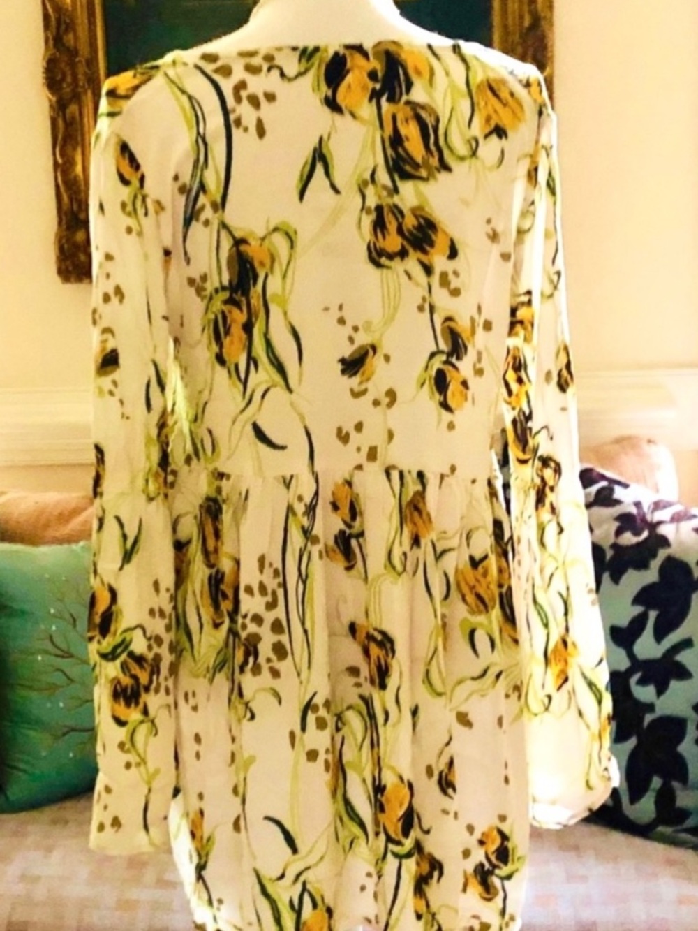 🌺🎉HP🎉🌺 NWT Free People Bella Floral Print Top - Picture 6 of 15